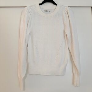 Abercrombie & Fitch Elegant ‎ White Sweater
